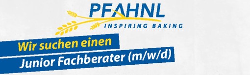Junior Fachberater (m/w/d) gesucht – Pfahnl