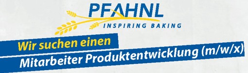 Mitarbeiter Produktentwicklung (m/w/d) – Pfahnl